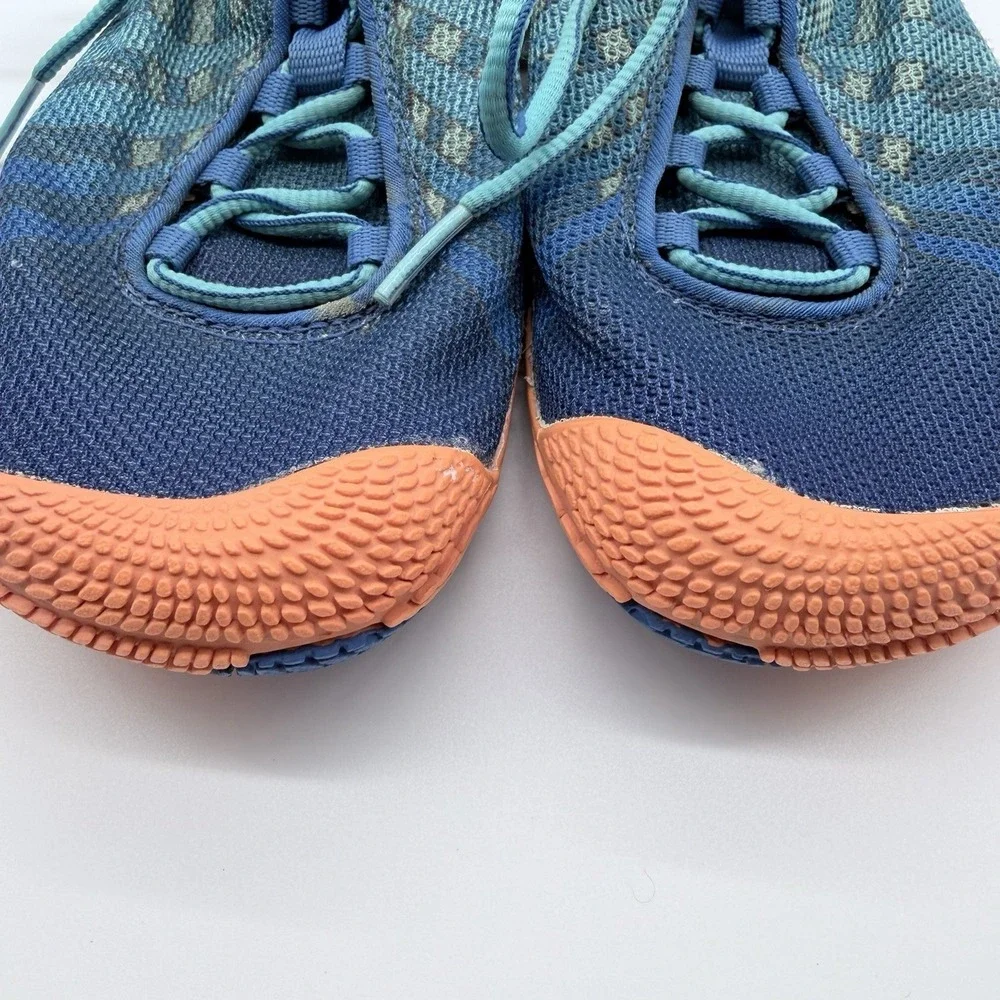 Merrell Barefoot Vapor Glove Comfort Walking Hiking Granola Shoes Us Size 8 Blue - Picture 6 of 10